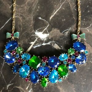 Betsey Johnson Vintage Gemstone Necklace